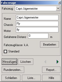 Verwalten - Fahrzeuge